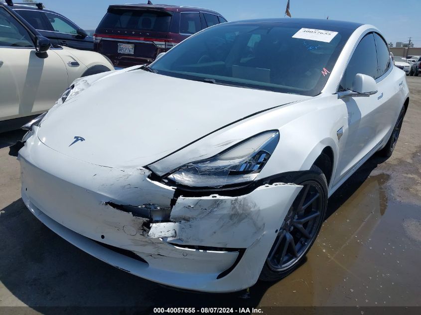 2020 Tesla Model 3 Long Range Dual Motor All-Wheel Drive VIN: 5YJ3E1EB1LF637287 Lot: 40057655