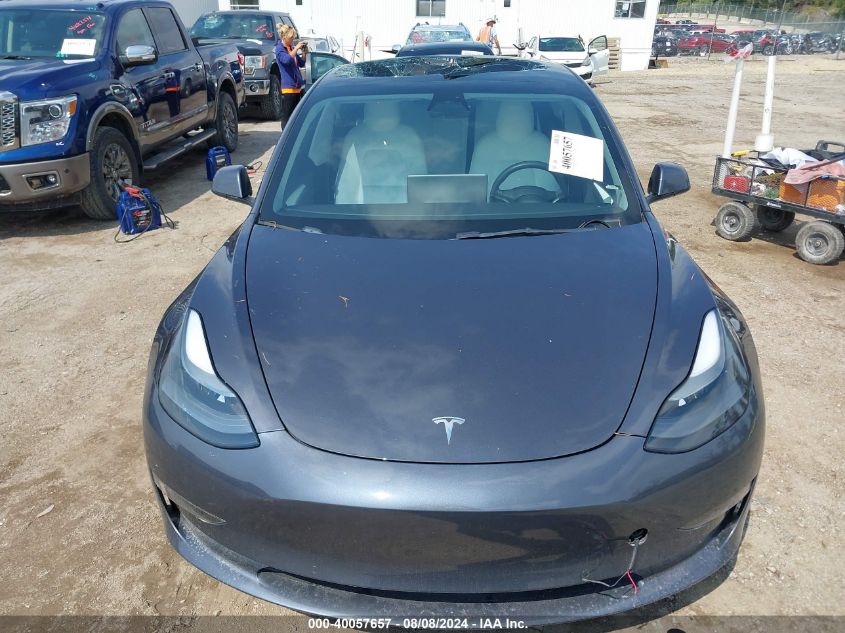 2022 Tesla Model 3 Performance Dual Motor All-Wheel Drive VIN: 5YJ3E1EC7NF163339 Lot: 40057657