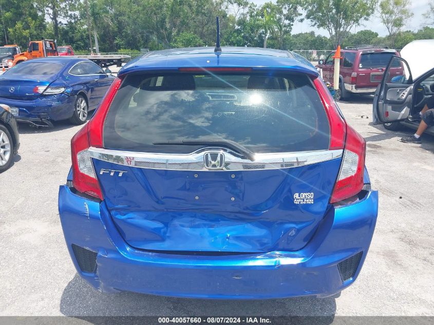 2017 Honda Fit Ex VIN: JHMGK5H75HS008343 Lot: 40057660