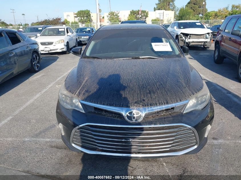 2016 Toyota Avalon Xle VIN: 4T1BK1EB5GU239528 Lot: 40057682