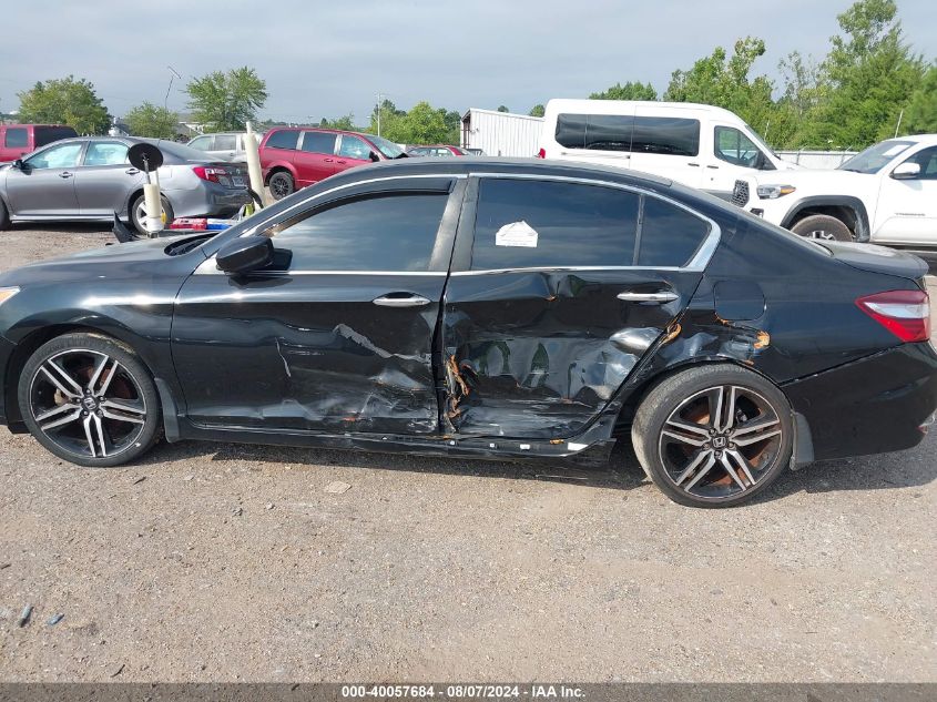 2017 Honda Accord Sport VIN: 1HGCR2F55HA201935 Lot: 40057684