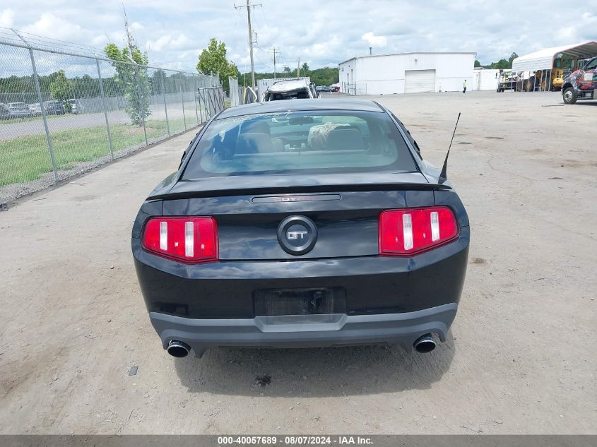 2012 Ford Mustang Gt VIN: 1ZVBP8CF1C5271513 Lot: 40057689