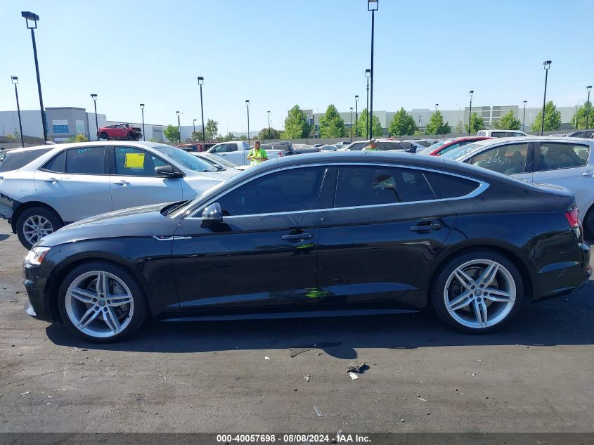 2018 Audi A5 2.0T Premium VIN: WAUENCF55JA050798 Lot: 40057698