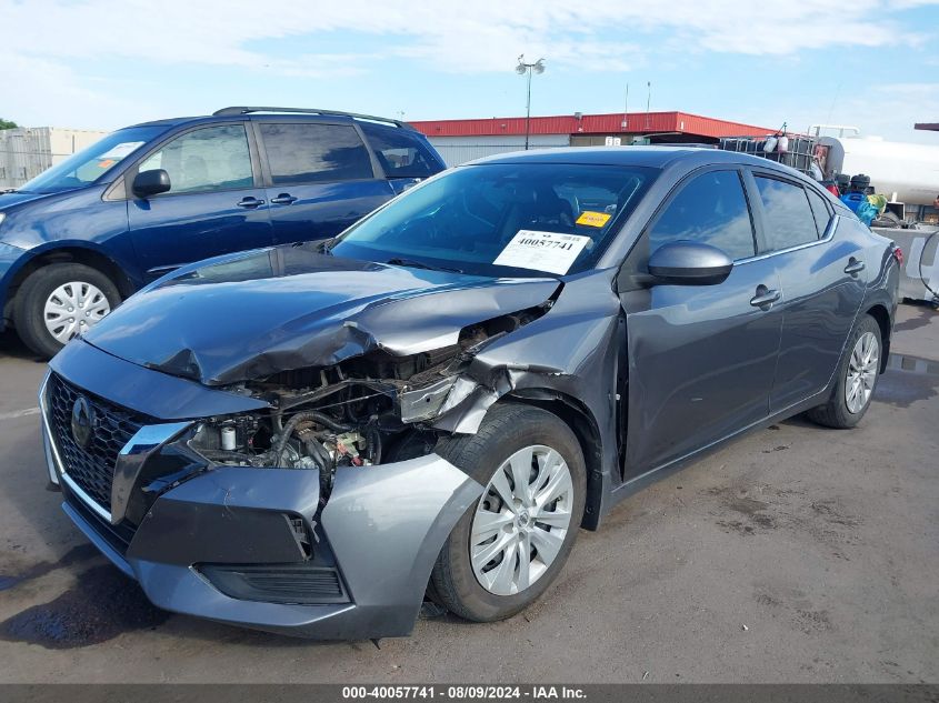 2021 Nissan Sentra S Xtronic Cvt VIN: 3N1AB8BV5MY287095 Lot: 40057741