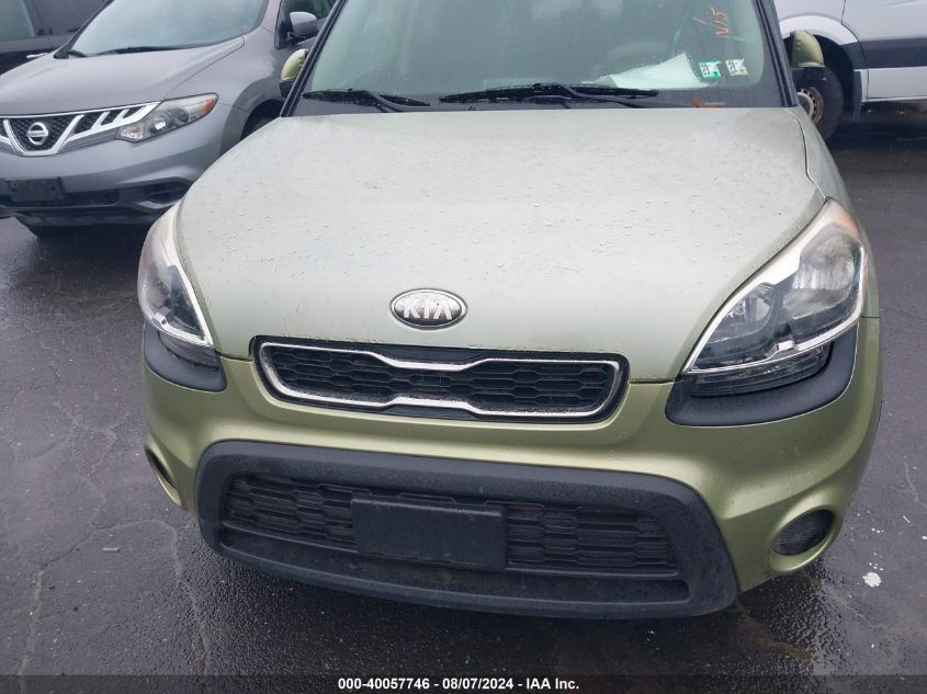 2013 Kia Soul + VIN: KNDJT2A6XD7611659 Lot: 40057746