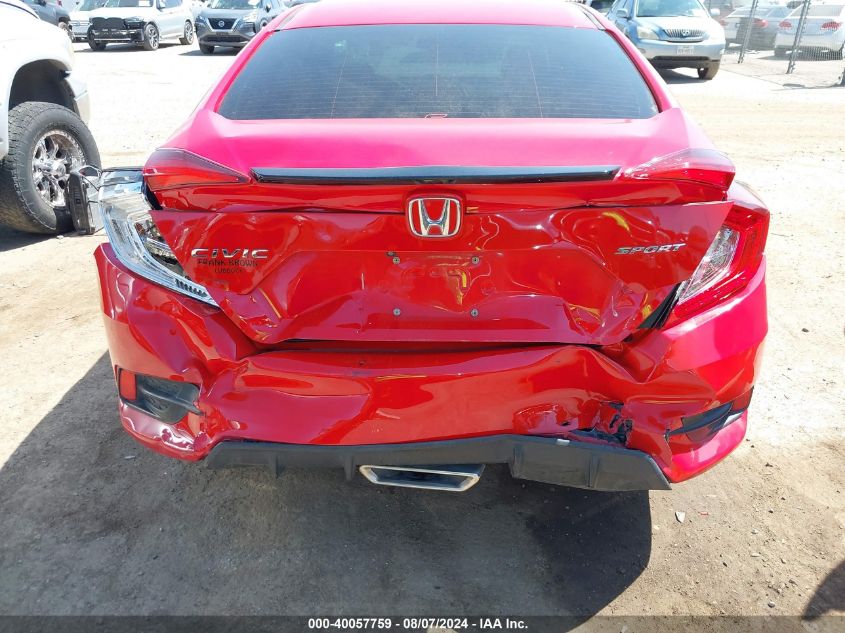 2020 Honda Civic Sport VIN: 2HGFC2F88LH564295 Lot: 40057759