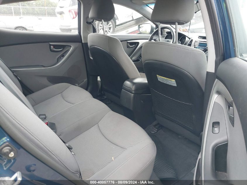 2014 Hyundai Elantra Se VIN: KMHDH4AE1EU089844 Lot: 40057776