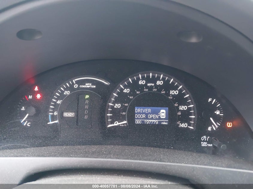 2007 Toyota Camry Hybrid VIN: 4T1BB46K87U030722 Lot: 40057781