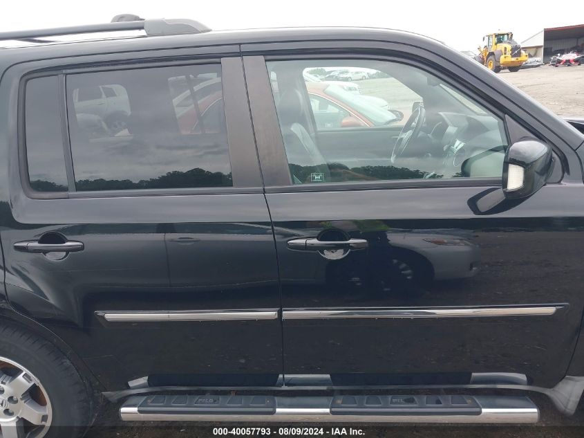 2009 Honda Pilot Touring VIN: 5FNYF48889B031479 Lot: 40057793