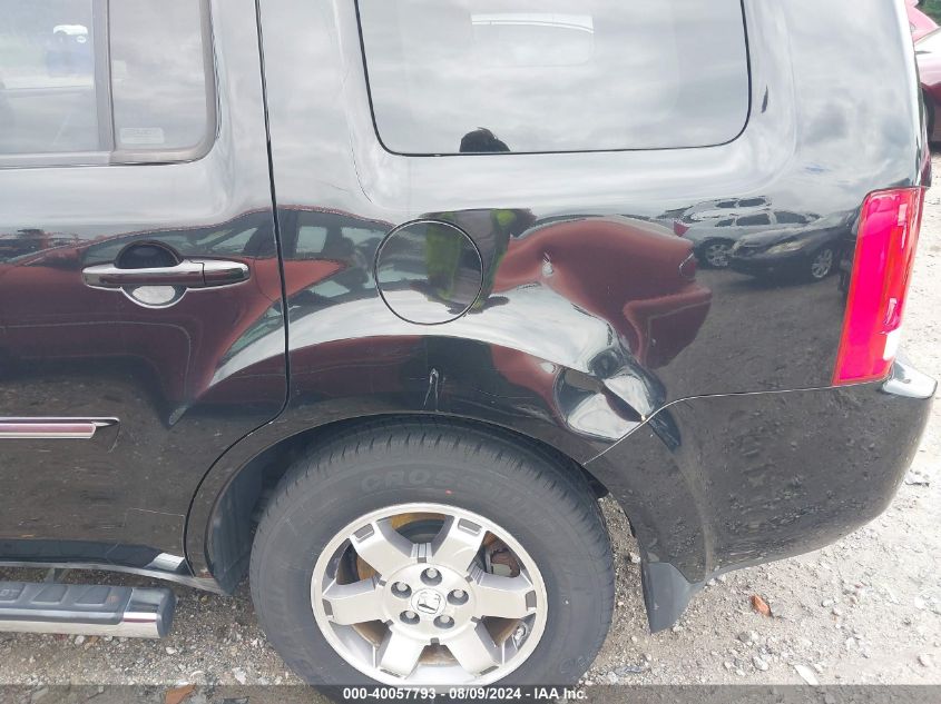 2009 Honda Pilot Touring VIN: 5FNYF48889B031479 Lot: 40057793