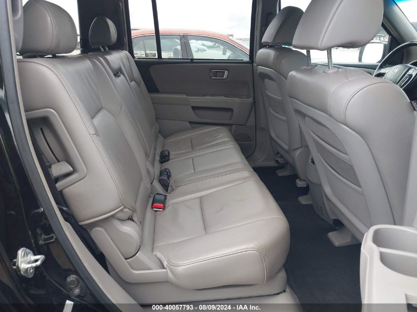 2009 Honda Pilot Touring VIN: 5FNYF48889B031479 Lot: 40057793