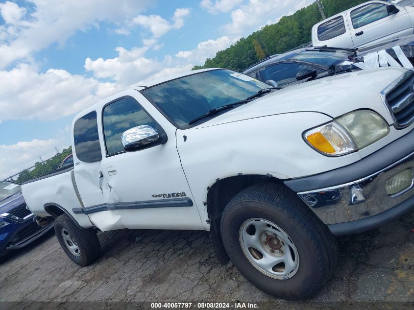 2002 Toyota Tundra Sr5 VIN: 5TBRN341X2S235446 Lot: 40057797