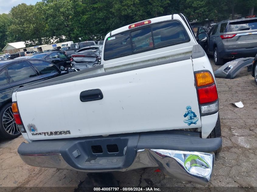 2002 Toyota Tundra Sr5 VIN: 5TBRN341X2S235446 Lot: 40057797