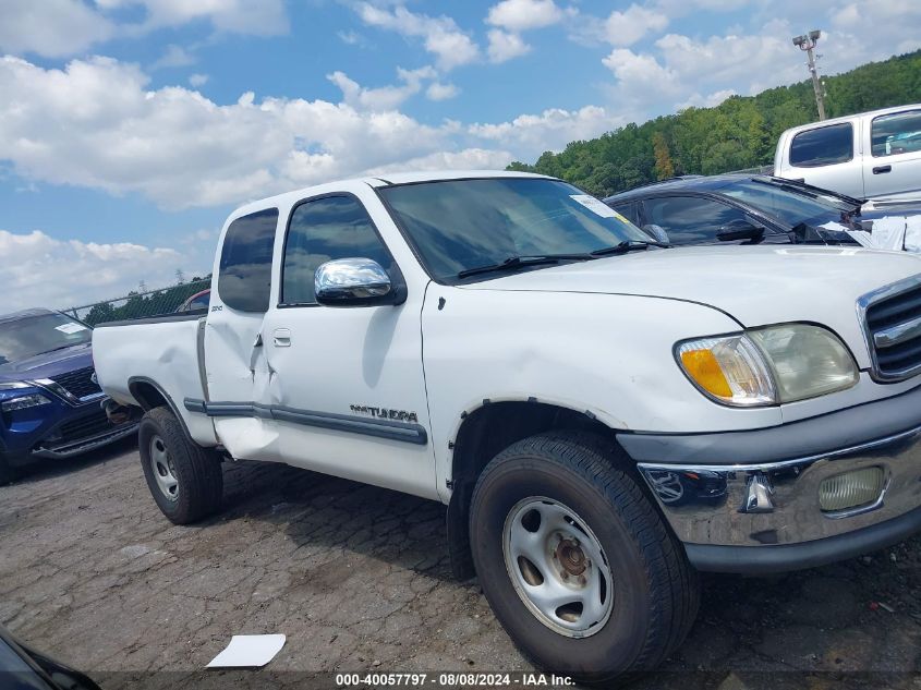 2002 Toyota Tundra Sr5 VIN: 5TBRN341X2S235446 Lot: 40057797