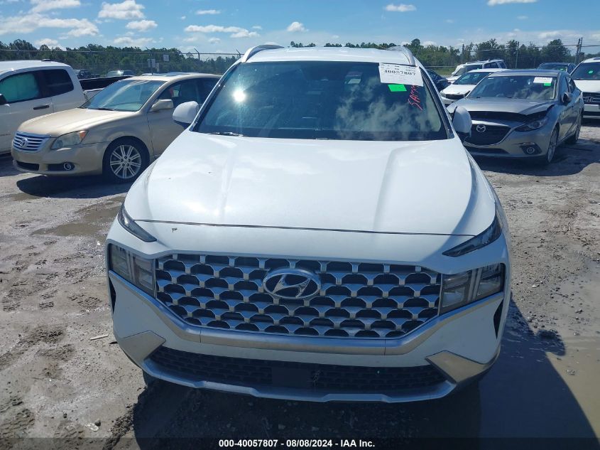 2022 Hyundai Santa Fe Sel VIN: 5NMS24AJ8NH465943 Lot: 40057807