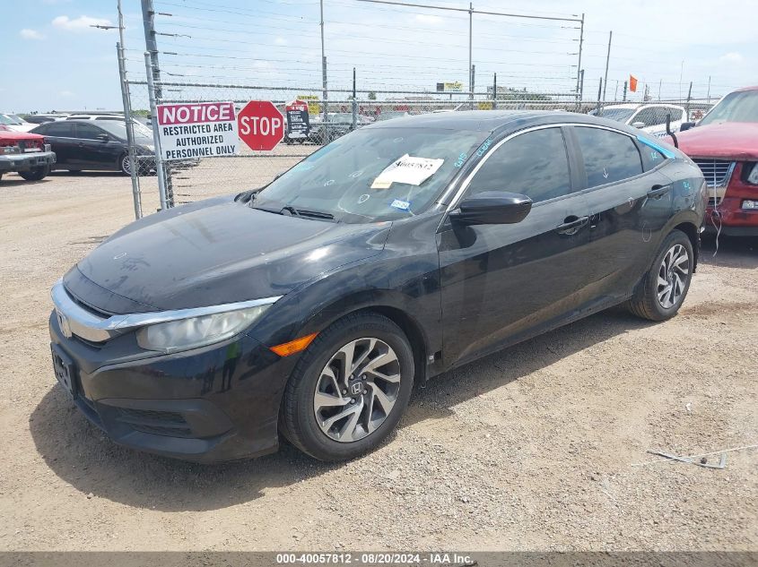 2017 Honda Civic Ex VIN: 19XFC2F71HE017636 Lot: 40057812