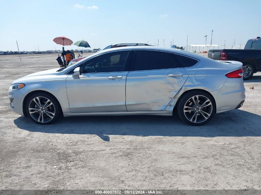 2019 Ford Fusion Titanium VIN: 3FA6P0D99KR138546 Lot: 40057832