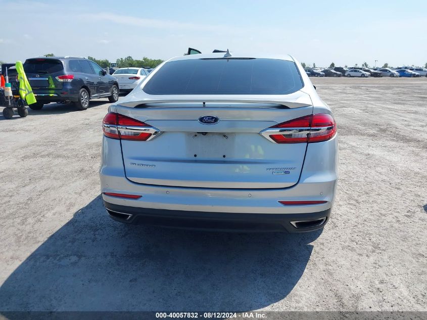 2019 Ford Fusion Titanium VIN: 3FA6P0D99KR138546 Lot: 40057832