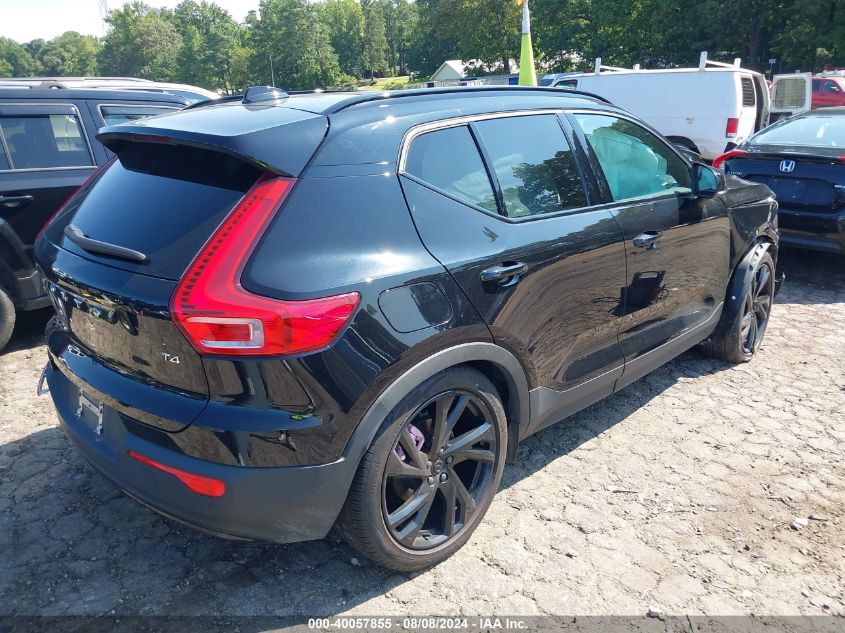 2022 Volvo Xc40 T4 R-Design VIN: YV4AC2HM7N2785494 Lot: 40057855