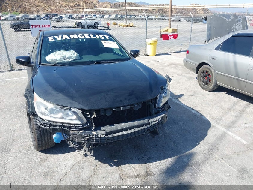 2016 HONDA ACCORD SPORT VIN: 1HGCR2F57GA187647