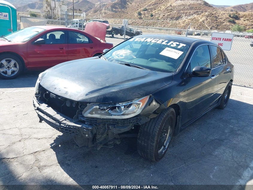 2016 HONDA ACCORD SPORT VIN: 1HGCR2F57GA187647