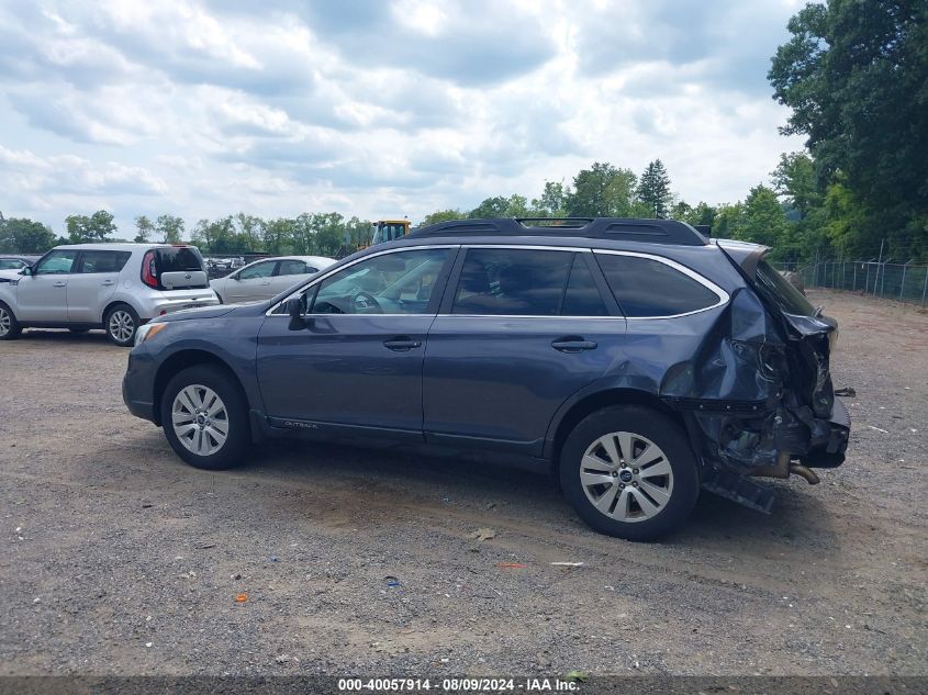 2016 Subaru Outback 2.5I Premium VIN: 4S4BSBEC2G3238552 Lot: 40057914