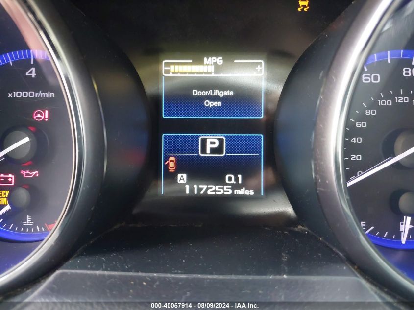 2016 Subaru Outback 2.5I Premium VIN: 4S4BSBEC2G3238552 Lot: 40057914