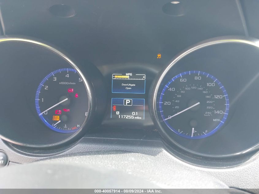 2016 Subaru Outback 2.5I Premium VIN: 4S4BSBEC2G3238552 Lot: 40057914