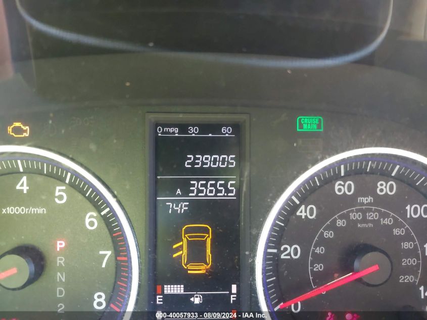 2008 Honda Cr-V Ex VIN: 5J6RE485X8L007042 Lot: 40057933