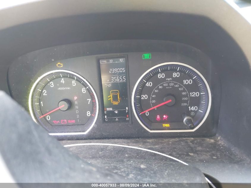 2008 Honda Cr-V Ex VIN: 5J6RE485X8L007042 Lot: 40057933