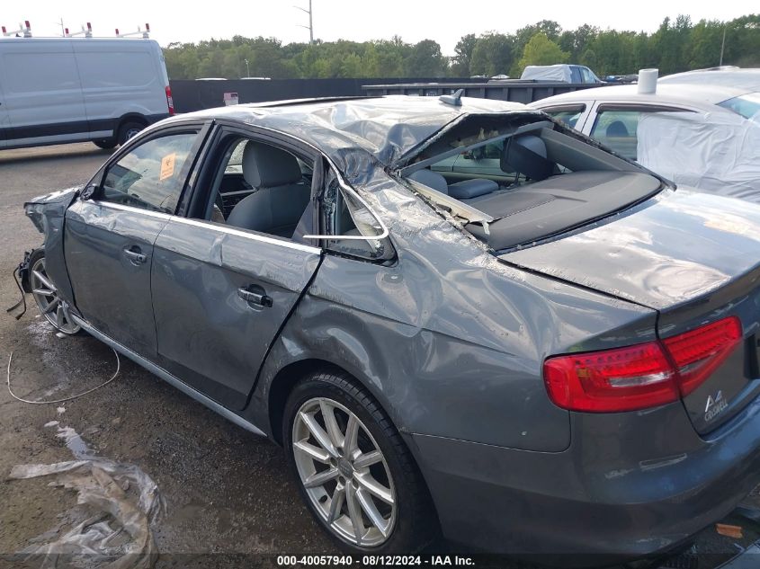 2016 Audi A4 2.0T Premium VIN: WAUBFAFL9GN018084 Lot: 40057940