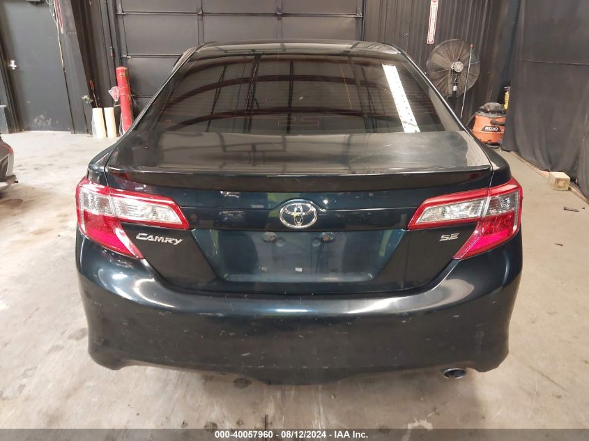 2013 Toyota Camry Se VIN: 4T1BF1FK9DU215263 Lot: 40057960