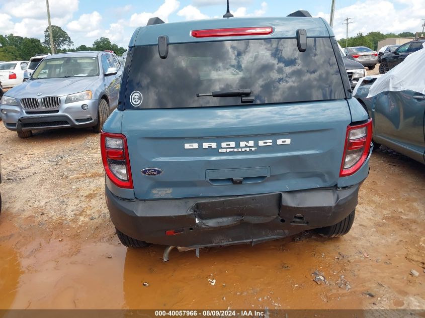 2023 Ford Bronco Sport Outer Banks VIN: 3FMCR9C61PRD66871 Lot: 40057966