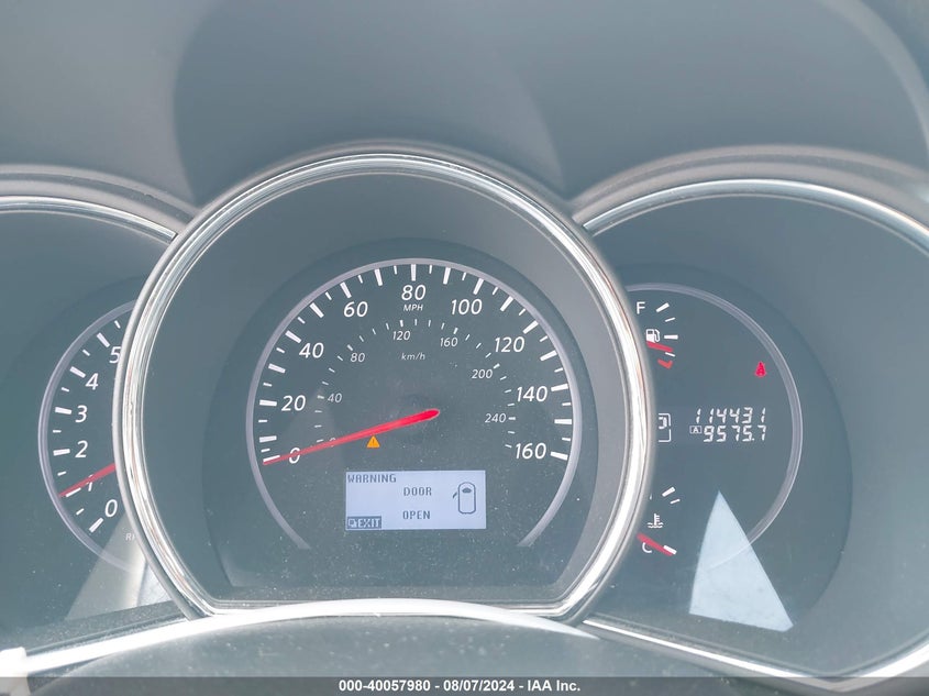 2011 Nissan Murano Sl VIN: JN8AZ1MW3BW168170 Lot: 40057980