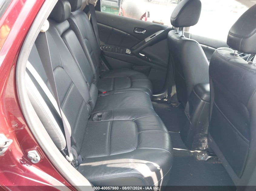 2011 Nissan Murano Sl VIN: JN8AZ1MW3BW168170 Lot: 40057980