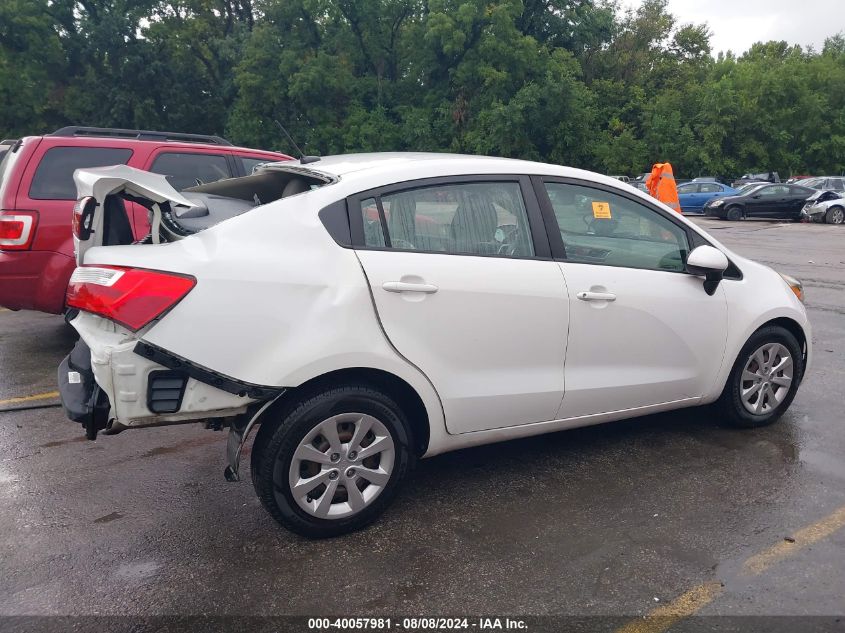 2017 Kia Rio Lx VIN: KNADM4A31H6035786 Lot: 40057981