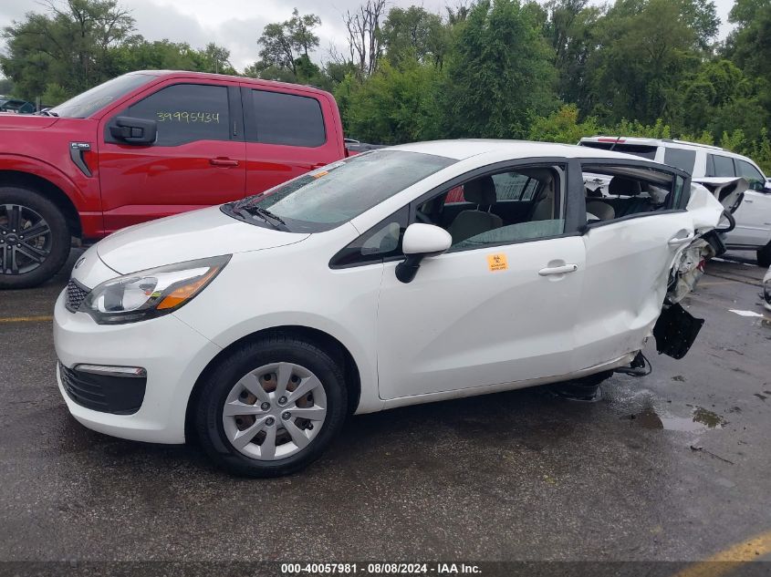 2017 Kia Rio Lx VIN: KNADM4A31H6035786 Lot: 40057981