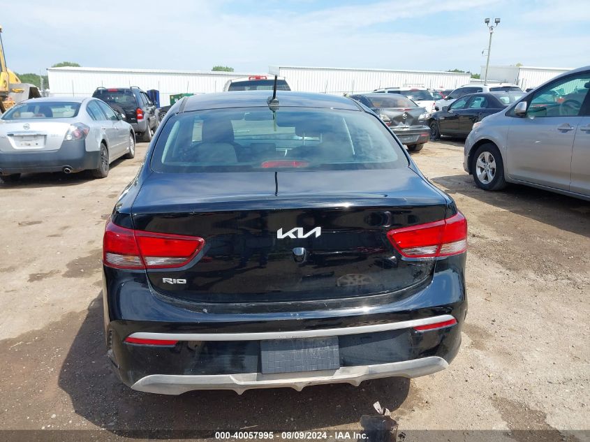 2023 Kia Rio Lx VIN: 3KPA24AD6PE616259 Lot: 40057995