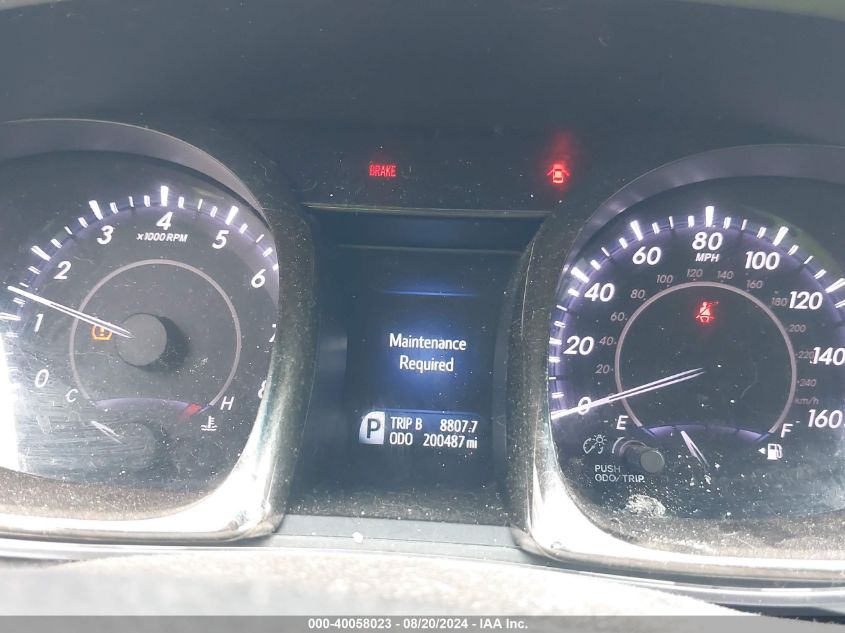 2013 Toyota Avalon Xle Premium VIN: 4T1BK1EB7DU055381 Lot: 40058023