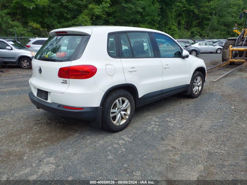 2013 Volkswagen Tiguan S VIN: WVGBV3AX6DW600754 Lot: 40058026