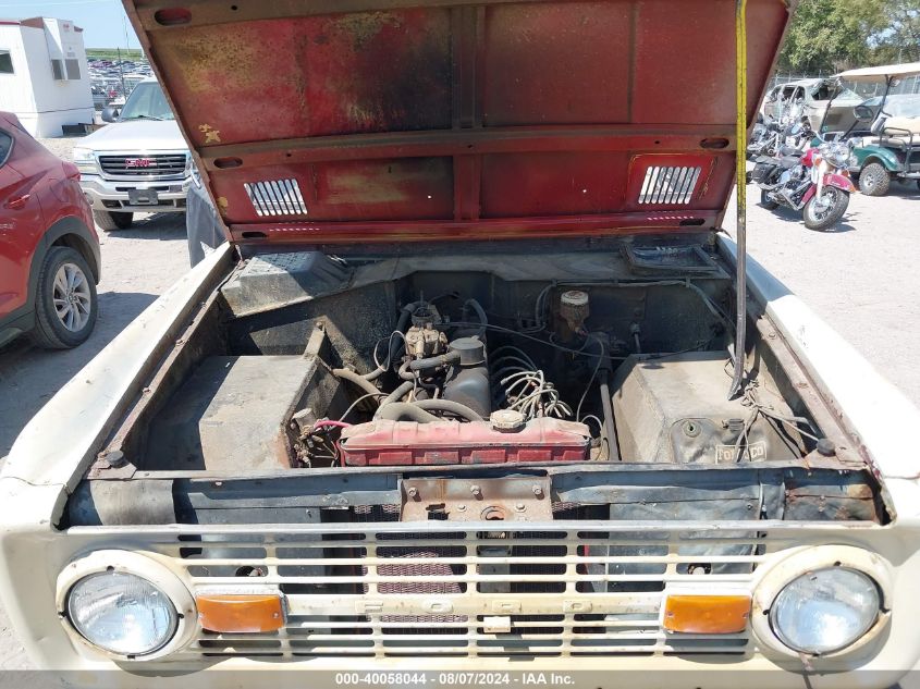 1966 Ford Bronco VIN: NEBR008528 Lot: 40058044