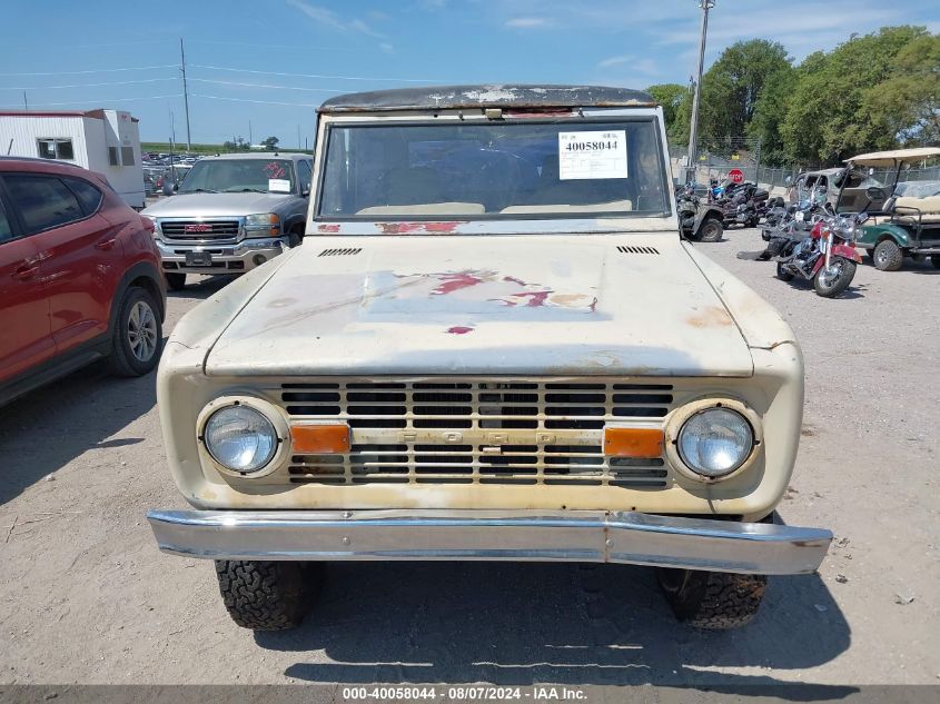 1966 Ford Bronco VIN: NEBR008528 Lot: 40058044