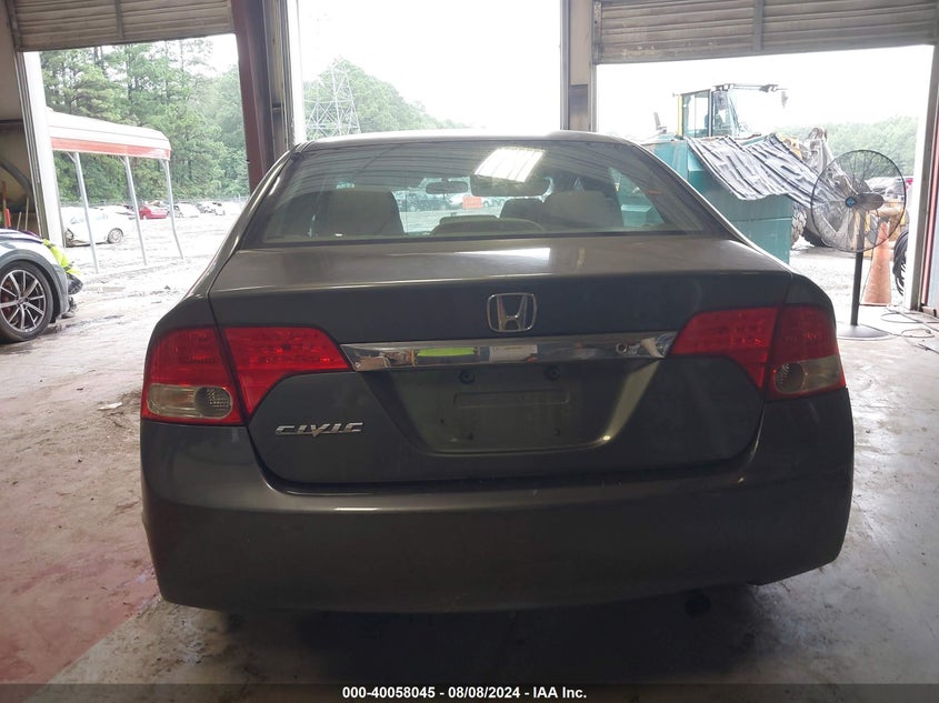 2009 Honda Civic Lx VIN: 2HGFA16549H367218 Lot: 40058045