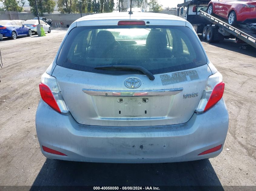 2012 Toyota Yaris L VIN: JTDKTUD38CD526014 Lot: 40058050