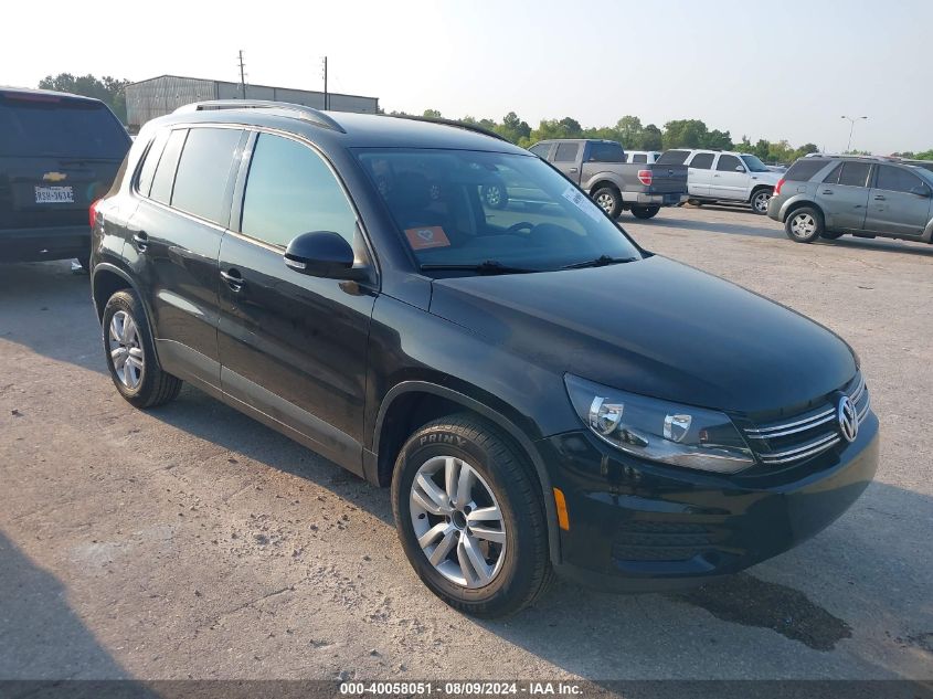 2017 VOLKSWAGEN TIGUAN S/LIMITED - WVGBV7AX6HK000305