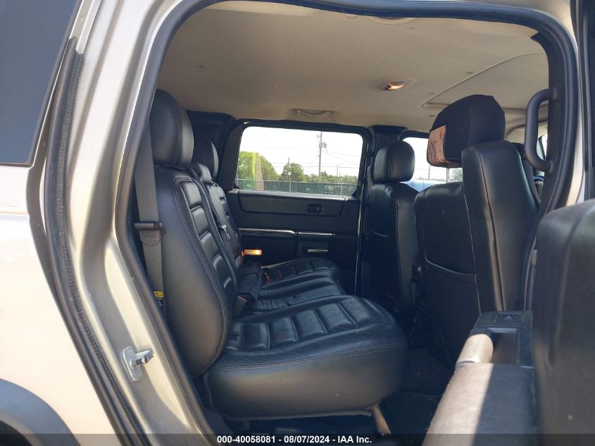 2006 Hummer H2 Suv VIN: 5GRGN23U56H110710 Lot: 40058081