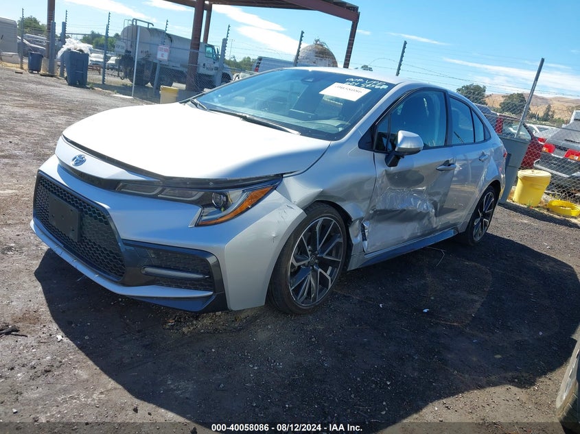 2022 TOYOTA COROLLA SE - JTDS4MCE5N3500043