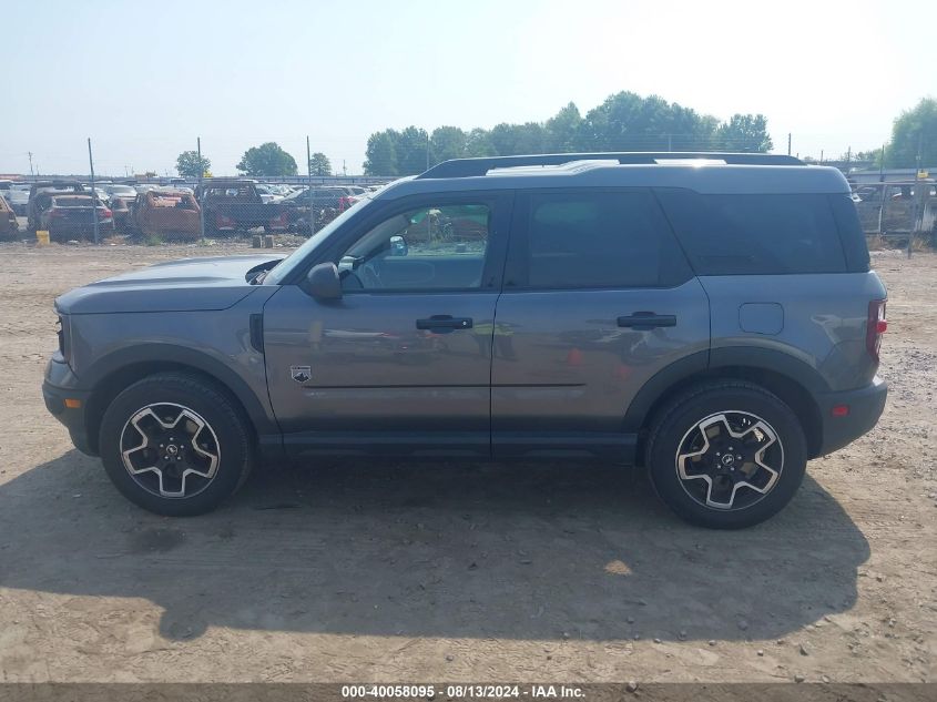 2021 Ford Bronco Sport Big Bend VIN: 3FMCR9B69MRA79226 Lot: 40058095