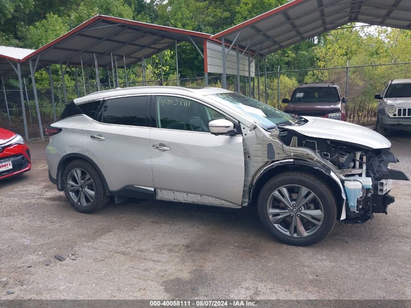 2020 Nissan Murano Platinum Intelligent Awd VIN: 5N1AZ2DS3LN141097 Lot: 40058111