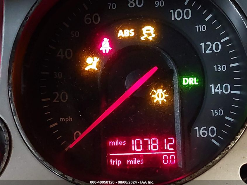 2009 Volkswagen Passat Komfort VIN: WVWJK73C09P030035 Lot: 40058120